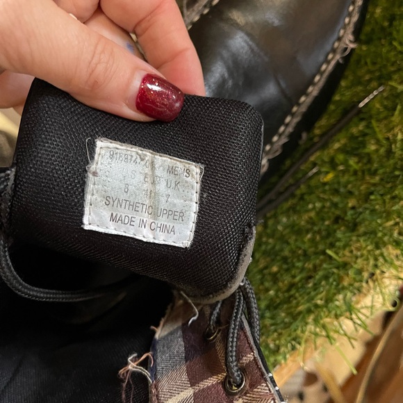 Cadillac Men's Army Black Carpenter Boots Size - Picture 9 of 13